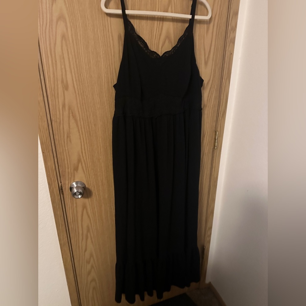 Torrid black maxi dress